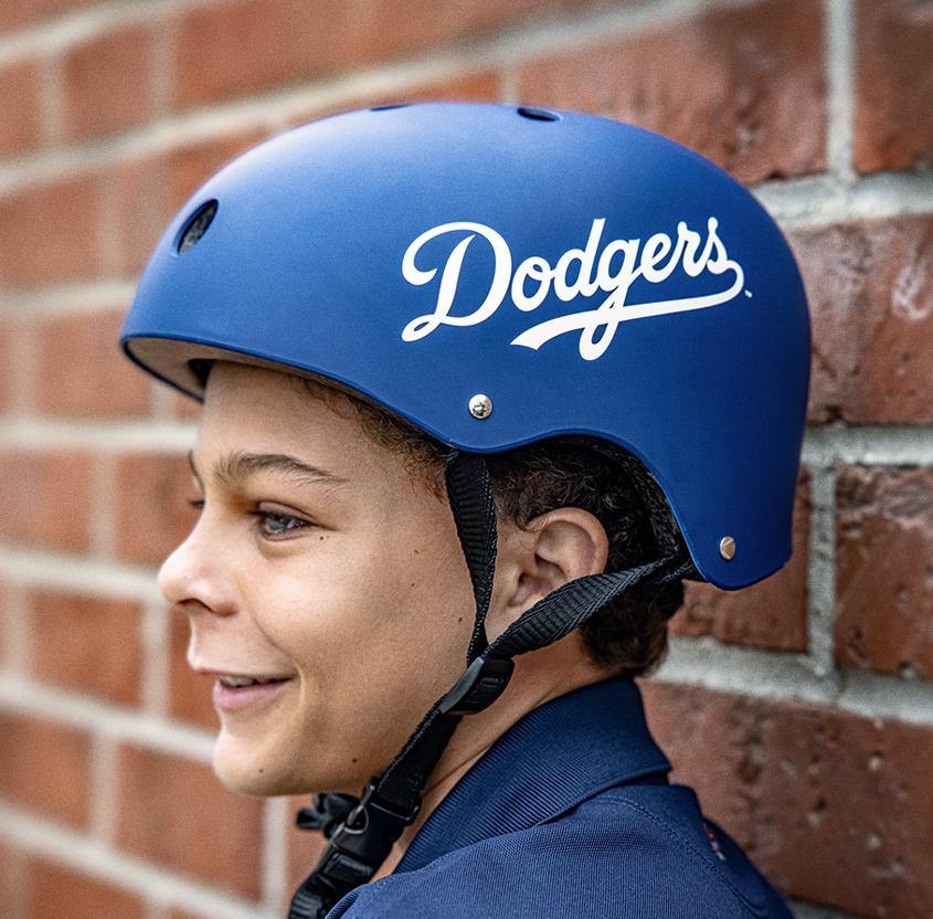 Youth Los Angeles Dodgers Multi-Sport Helmet